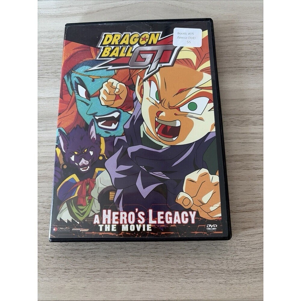 Dragon Ball GT: The Movie - A Heros Legacy (DVD, 2004, Uncut)